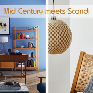 wohnen nach Scandi und Mid Century Stil