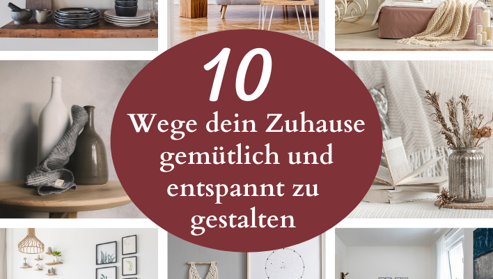 Zuhause gemütlich einrichten