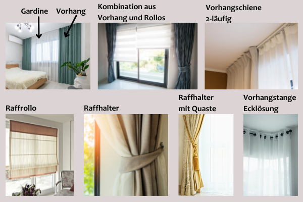Vorhänge, Gardinen oder dich CreaDeco du Rollos – Home die - für so Design Fenstergestaltung entscheidest richtige