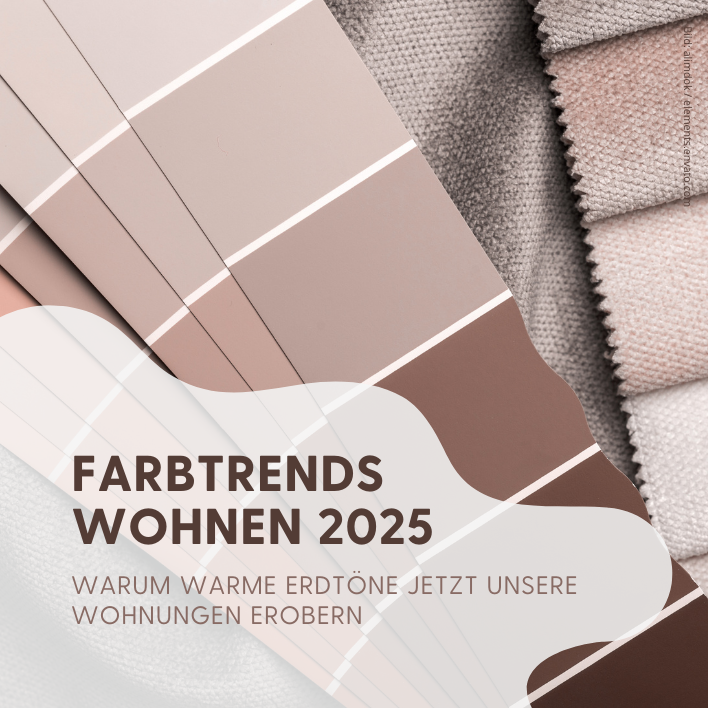 Farbtrends Wohnen 2025: Warum warme Erdtöne jetzt unsere Wohnungen erobern