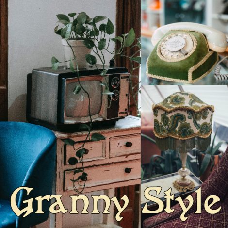 Granny style Wohnungseinrichtung
