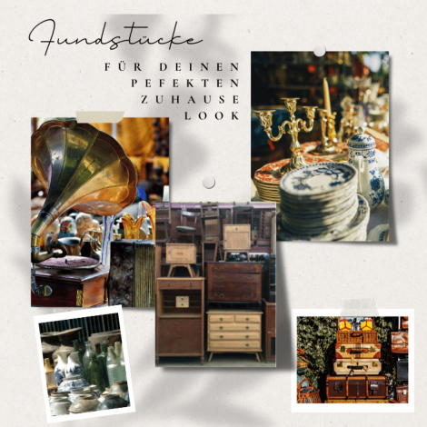 Flohmarkt Fundstücke Dekoobjekte Home Interior